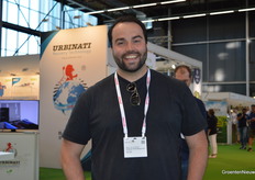 In the corridors we met Marco van Overbeek of Gardener's Pride.